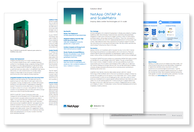 NetApp Solution Brief